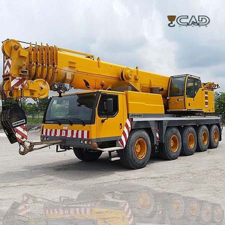 Аренда автокрана 100 тонн 52 м Liebherr LTM 1100 в Москве