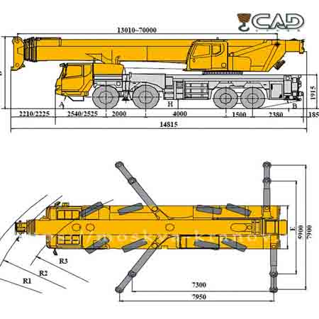 Аренда Автокрана XCT100_S 100 тонн в Москве и Московской области