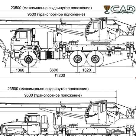 Аренда автокрана КС-45734 Челябинец 20 тонн