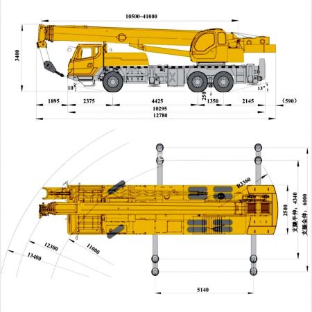 Аренда автокрана XCMG XCT30_S 30 тонн 42 метров в Москве и МО