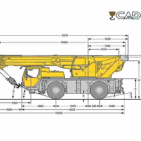 Аренда автокрана LIEBHERR LTM-1040  40 тонн 35м