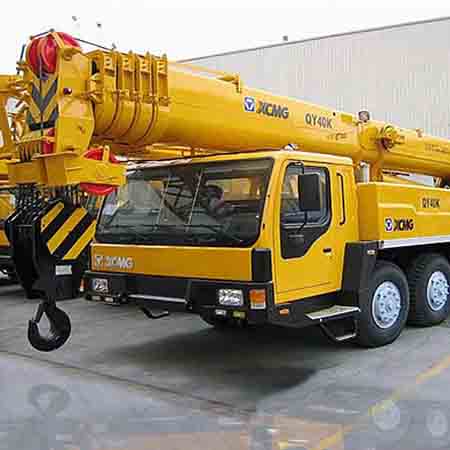 Аренда автокрана XCMG QY40K  40 тонн 55м с гуськом 15м 