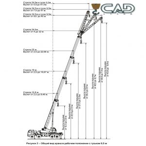 Аренда  крана Челябинец  КС-65717 50 тонн 34,5м.