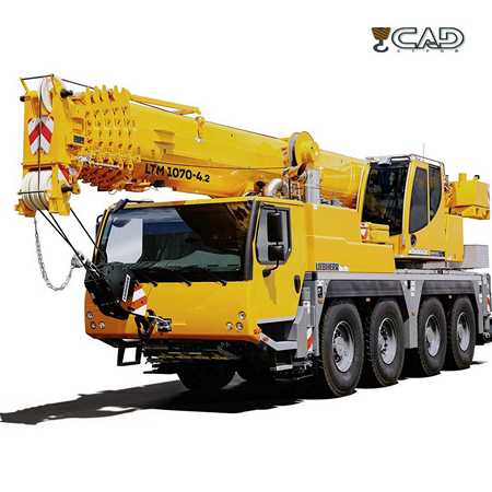 Аренда автокрана 70 тонн Liebherr LTM 1070 в Москве