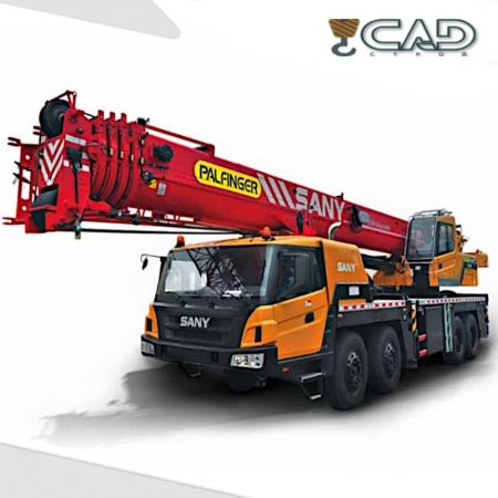 Аренда крана Sany STC800T6 80 тонн 50 метров в Москве и МО